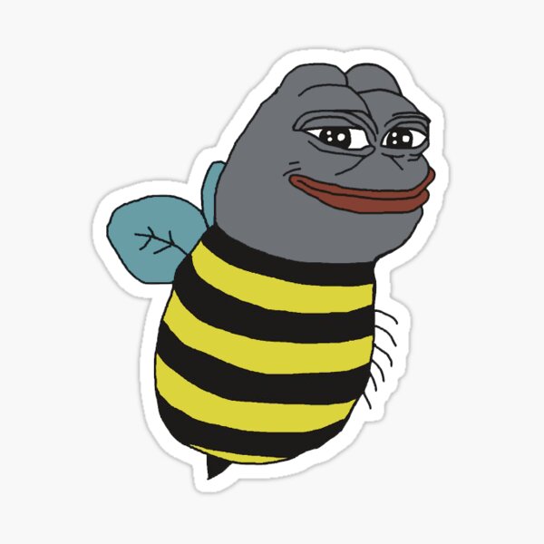 Item preview, Just bee yourself Pepe designed and sold by grafiktrafik.