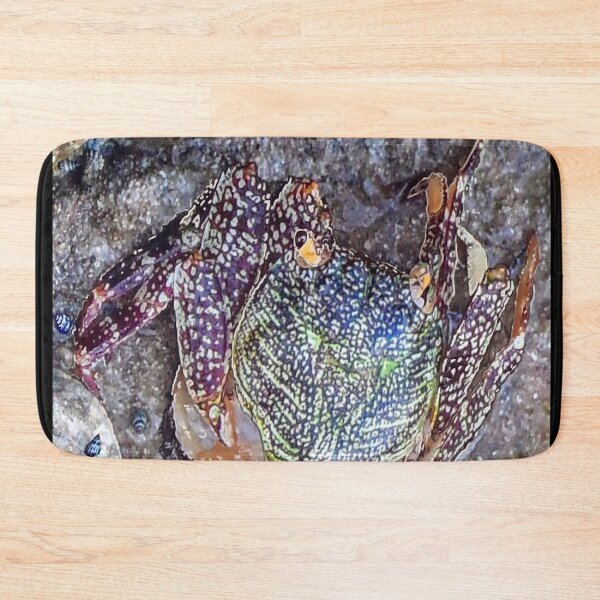 Item preview, Best fishing gifts for fish lovers 2022. Crab camouflaged against rocks on the beach designed and sold by Artonmytee.