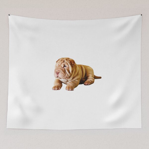 Item preview, Shar Pei Cute Puppy Dog  designed and sold by ElegantCat.