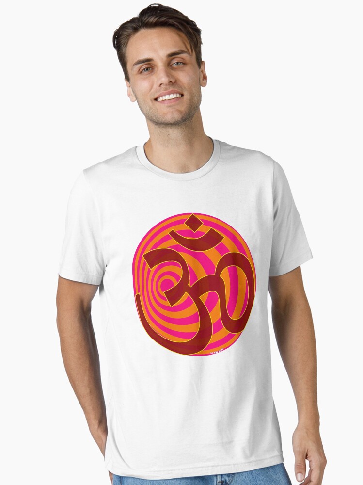 Thumbnail 2 of 7, Essential T-Shirt, Om Symbol T-Shirt designed and sold by mindofpeace.