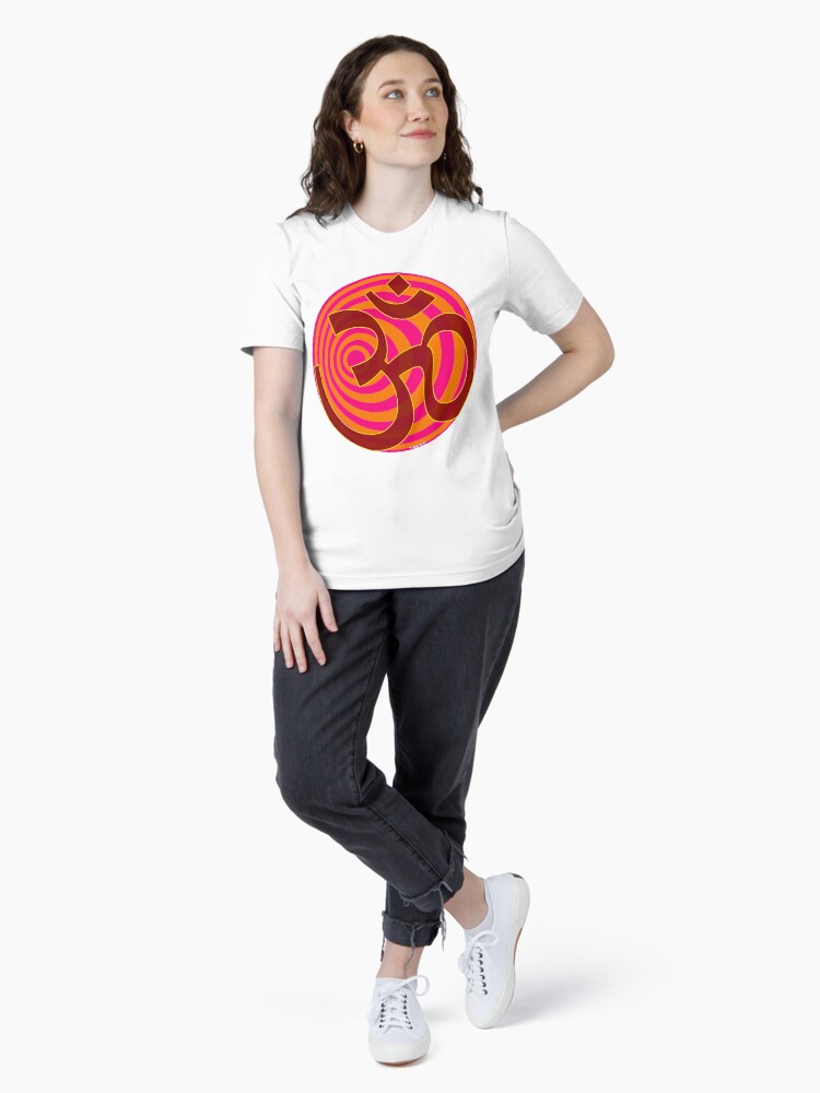 Thumbnail 4 of 7, Essential T-Shirt, Om Symbol T-Shirt designed and sold by mindofpeace.