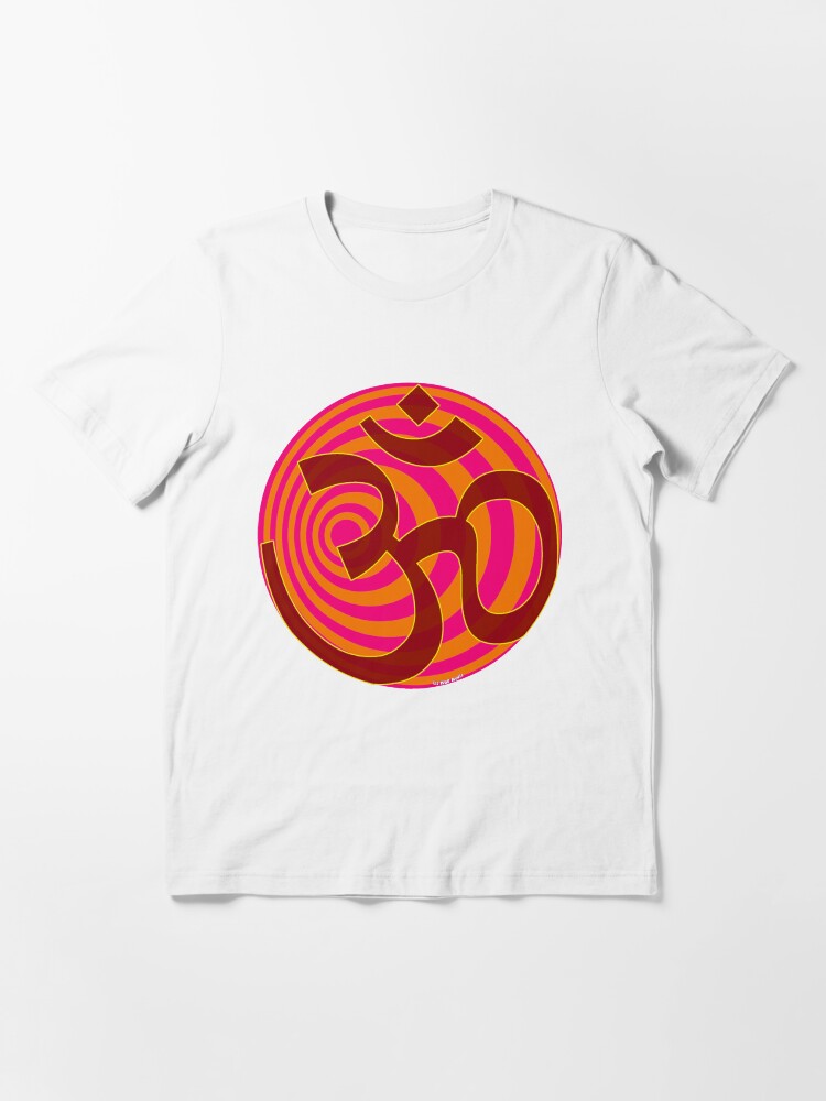 Thumbnail 3 of 7, Essential T-Shirt, Om Symbol T-Shirt designed and sold by mindofpeace.