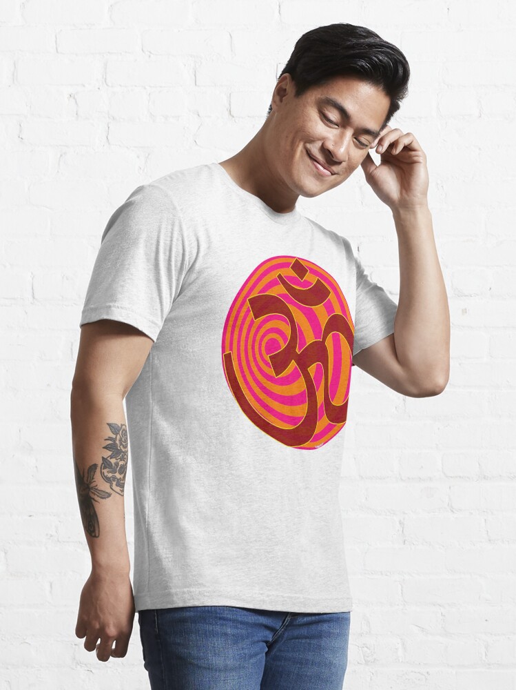 Essential T-Shirt, Om Symbol T-Shirt designed and sold by mindofpeace