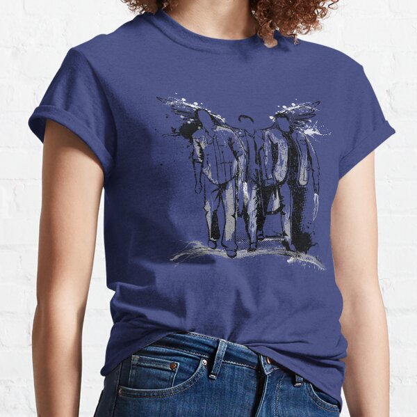 Graffiti sobrenatural Camiseta clásica