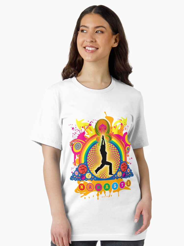 Thumbnail 1 of 7, Essential T-Shirt, Namaste T-Shirt designed and sold by mindofpeace.