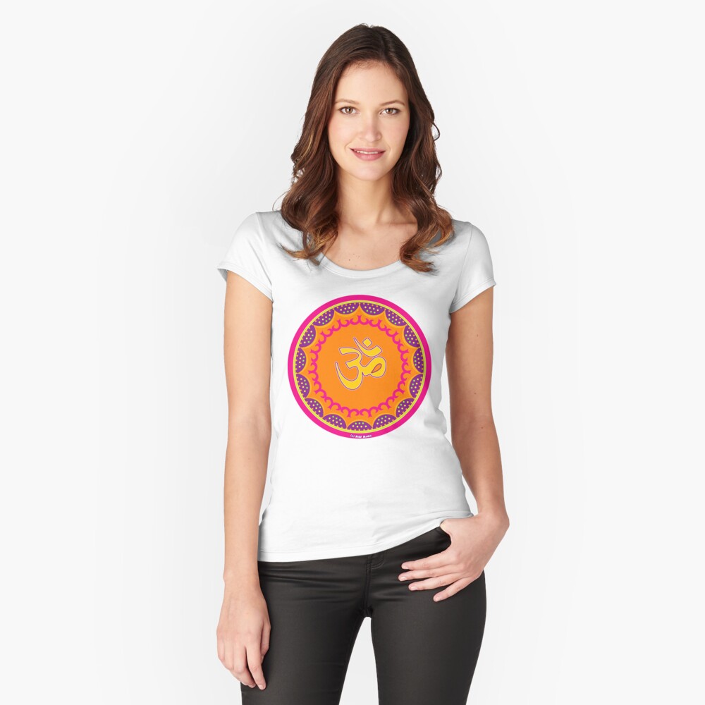 Item preview, Fitted Scoop T-Shirt designed and sold by mindofpeace.