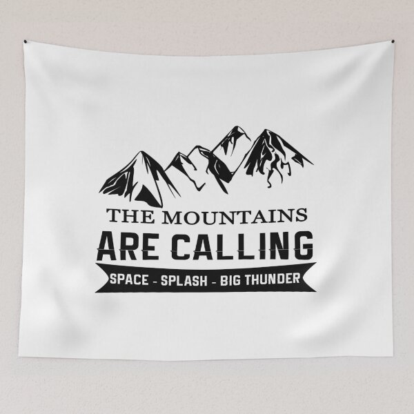 Item preview, The Mountains are Calling Space Splash Big Thunder - Splash Moutain designed and sold by Andrea Lina.