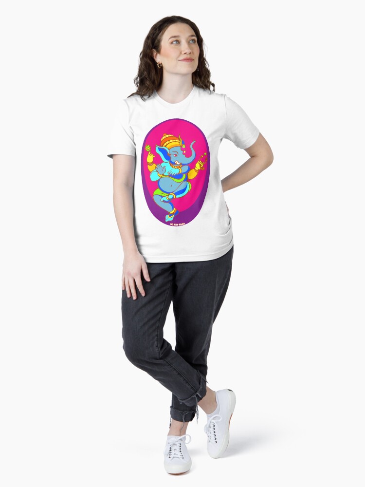 Thumbnail 4 of 7, Essential T-Shirt, Ganesh T-Shirt designed and sold by mindofpeace.