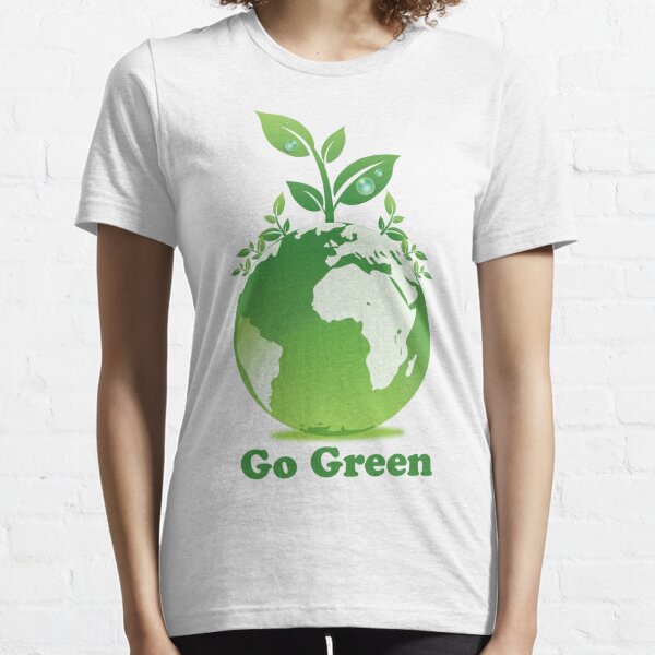 Go Green T-Shirt Essential T-Shirt