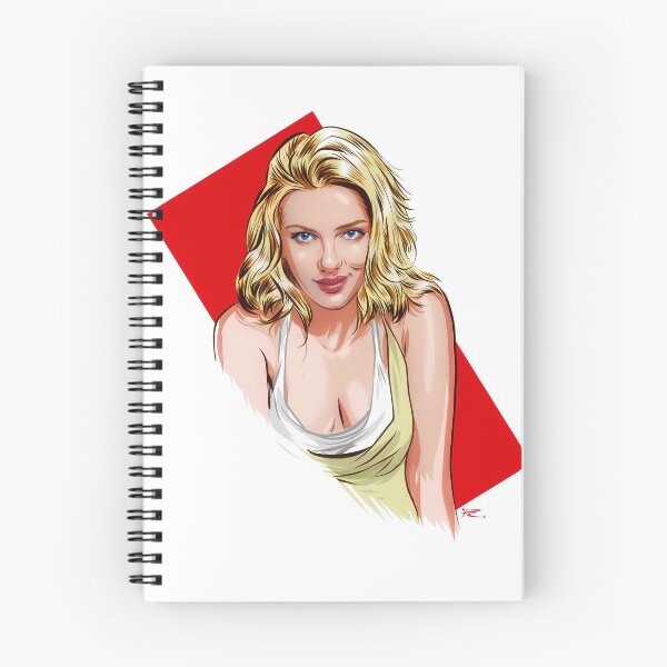 Item preview, Scarlett Johansson - An illustration by Paul Cemmick designed and sold by TIGERDAVER.