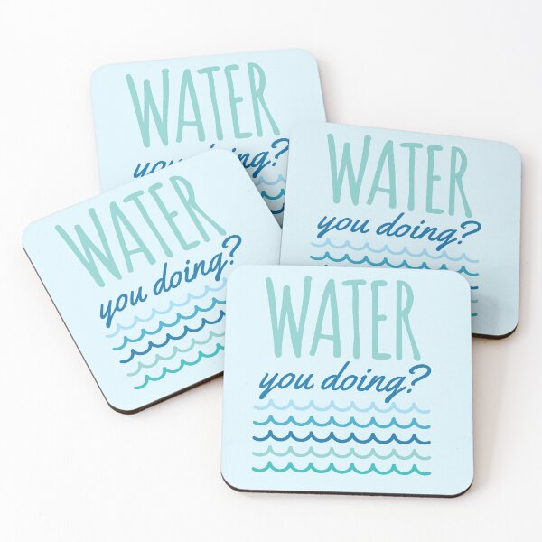 Item preview, Water You Doing Beach Waves designed and sold by oddmatter.