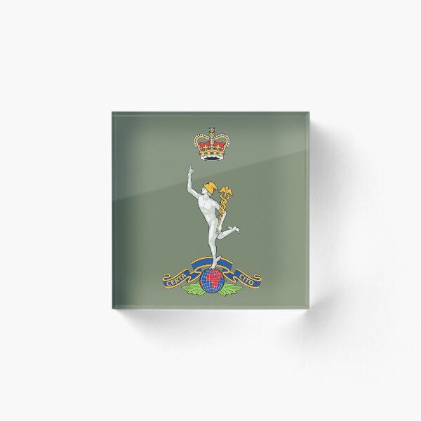 Royal Corps of Signals - British Army Acrylic Block
