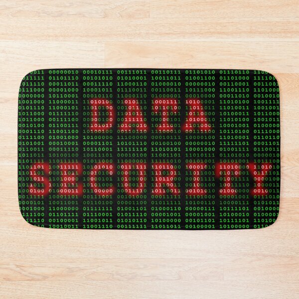 Item preview, Data Security in Binary Green and Red designed and sold by MarkUK97.