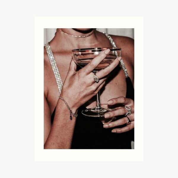 POUR IT UP Art Print