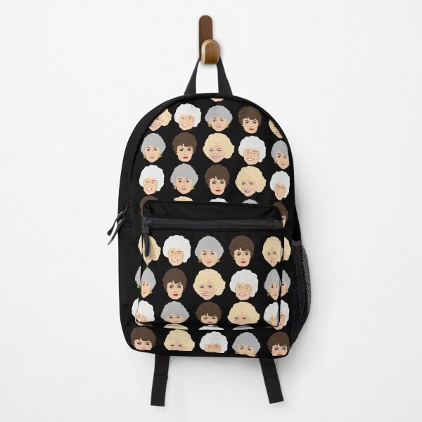 Dorothy, Rose, Blanche and Sophia Black Duffle & Backpack Backpack