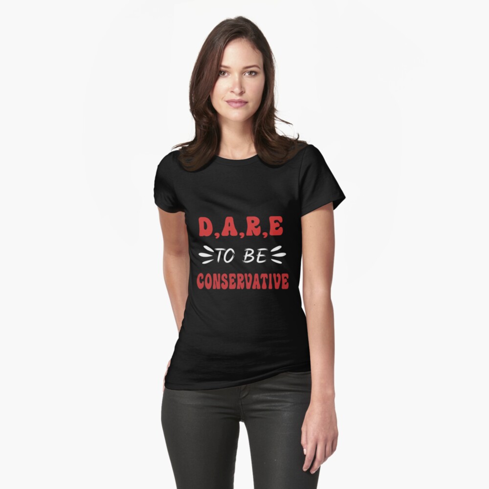 black conservative t shirt