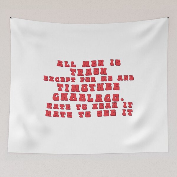 Item preview, All Men Is Trash - TikTok designed and sold by BohemianAtlas.