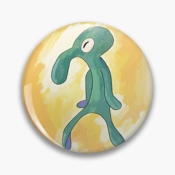 Bold and Brash Squidward painting Spongebob