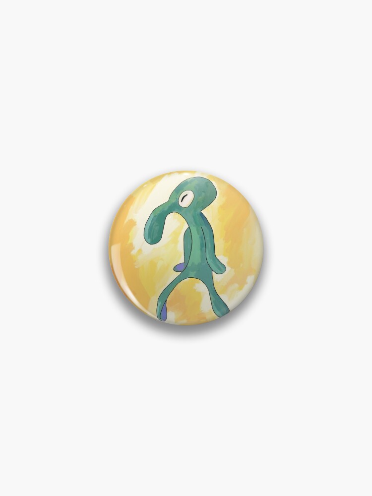 Bold and Brash Squidward painting Spongebob