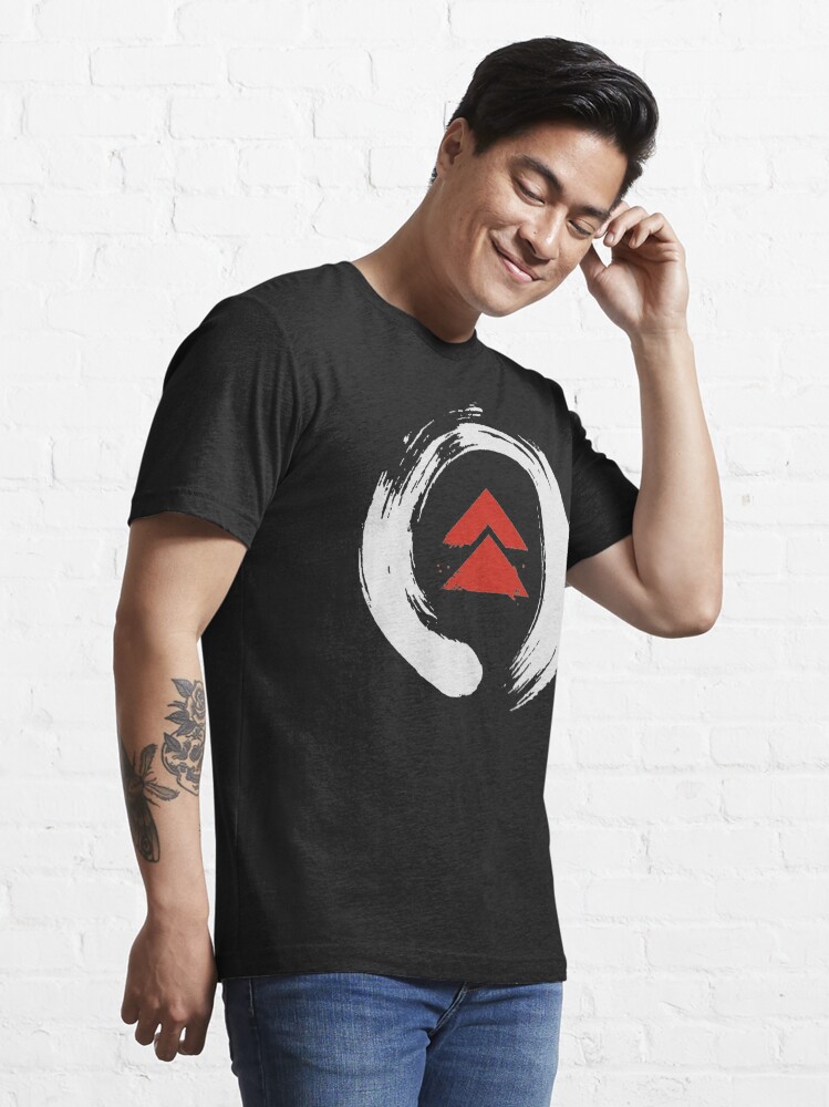 Alternate view of Ghost Of Tsushima Enso Circle Essential T-Shirt