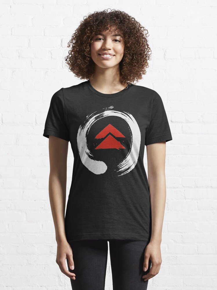 Alternate view of Ghost Of Tsushima Enso Circle Essential T-Shirt
