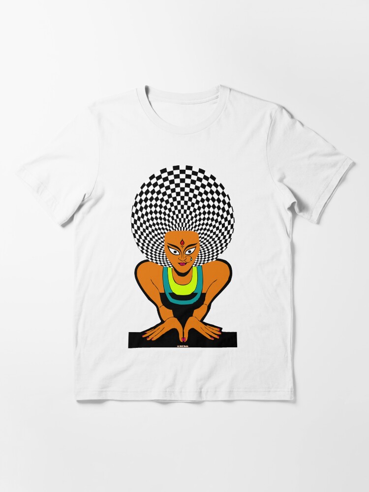 Thumbnail 3 of 7, Essential T-Shirt, Psychedelic Desi Indian T-Shirt designed and sold by mindofpeace.