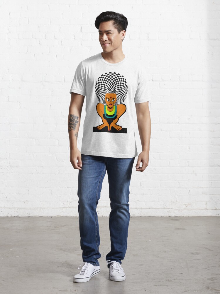 Alternate view of Psychedelic Desi Indian T-Shirt Essential T-Shirt