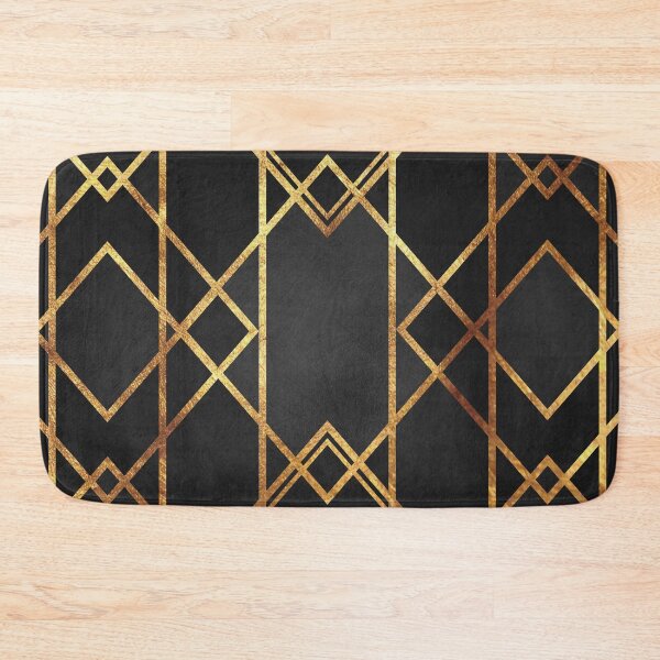 Artikel-Vorschau von Schwarzgold Geometrisch, designt und verkauft von themadesigns.