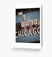 Beautiful Chicago Greeting Card