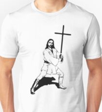 Jesus with Saber T-Shirt Unisex T-Shirt