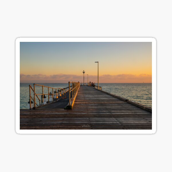 Rosebud Pier, Mornington Peninsula, Victoria, Australia Sticker