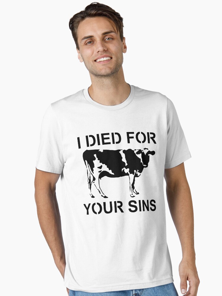 Thumbnail 1 of 7, Essential T-Shirt, I Died Sins T-Shirt designed and sold by mindofpeace.