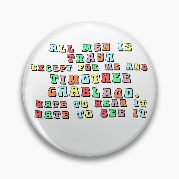 Item preview, All Men Is Trash - TikTok designed and sold by BohemianAtlas.