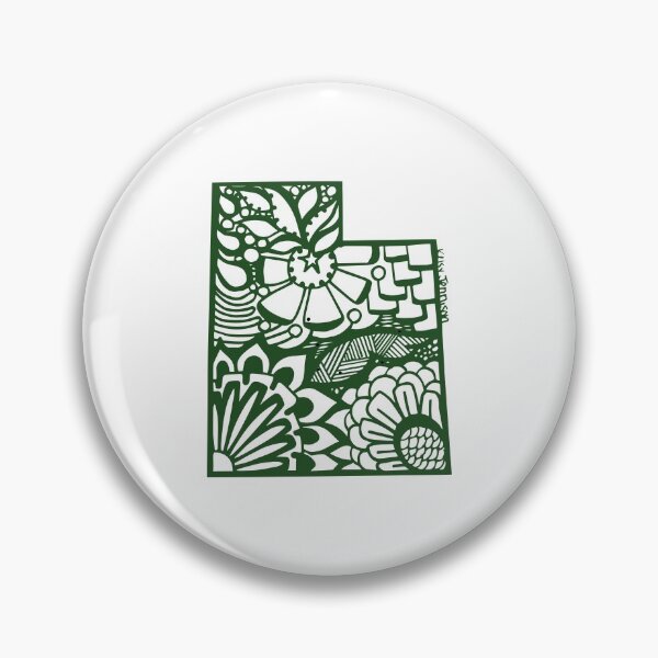 Item preview, Utah Sticker_Green designed and sold by kk3lsyy.