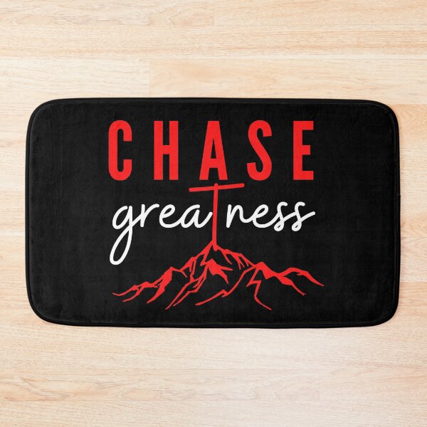 Item preview, Chase Greatness with mountain and cross designed and sold by Michelle  Brewster.