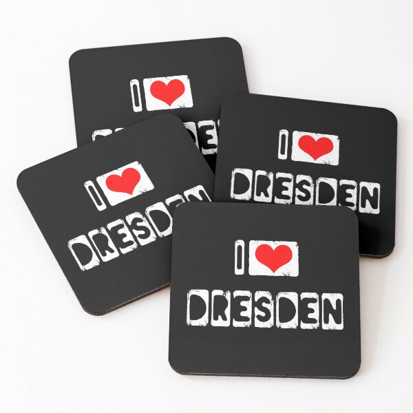 Artikelvorschau, I love Dresden - Sachsen Ostdeutschland entworfen und verkauft von GeogDesigns.
