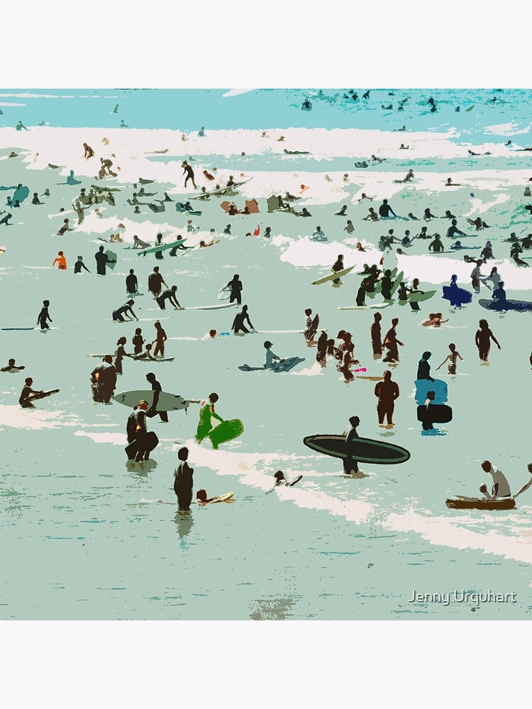 Surfers by JennyUrquhart