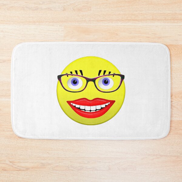 Item preview, Smiley Female With Glasses and a Big Smile designed and sold by MarkUK97.