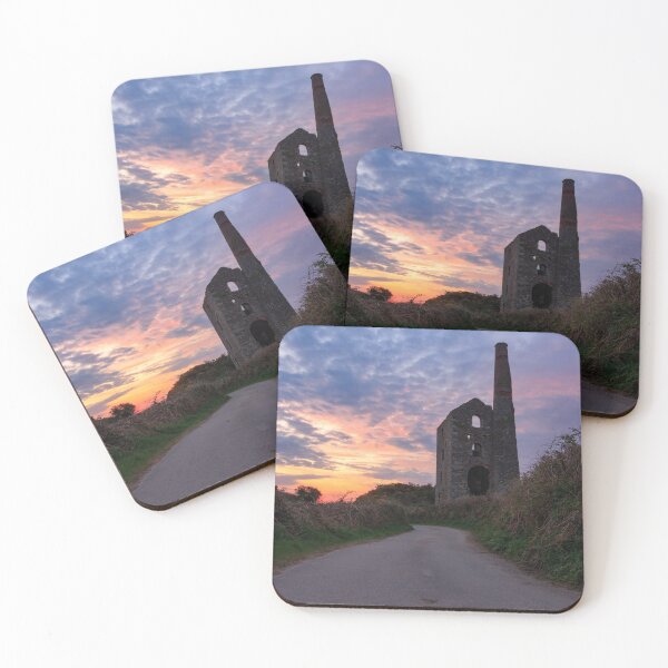 Item preview, Sunrise at North Wheal Grambler Engine House designed and sold by bitm2007.