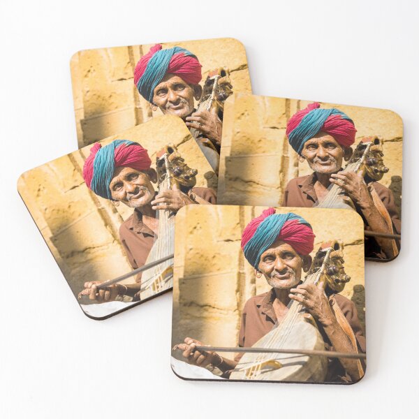Item preview, Musician in Rajasthan, India designed and sold by I Want The Window Seat.