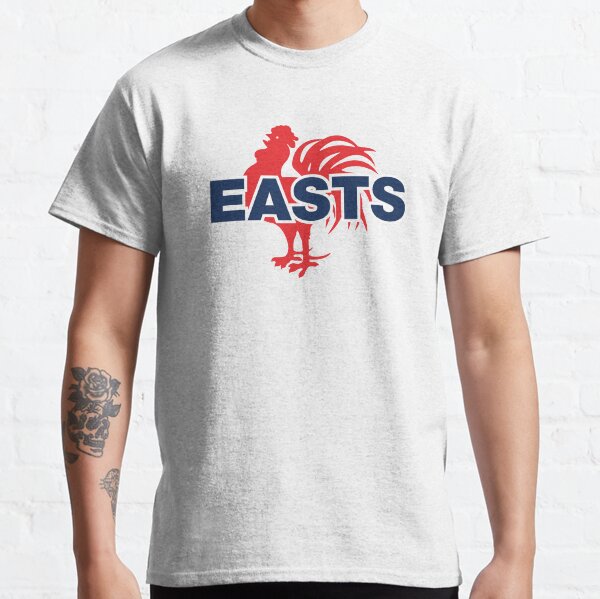 EASTS - Sydney Roosters NRL - Red Cockerel on White Classic T-Shirt