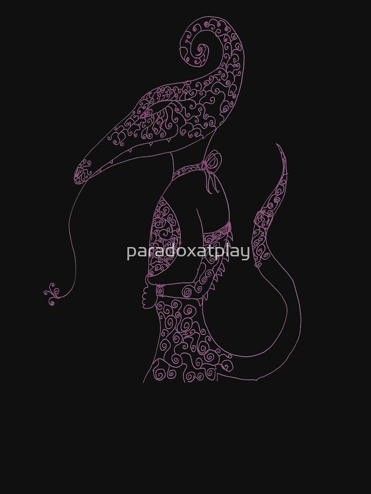 Spiralle the Dragon Lady by paradoxatplay