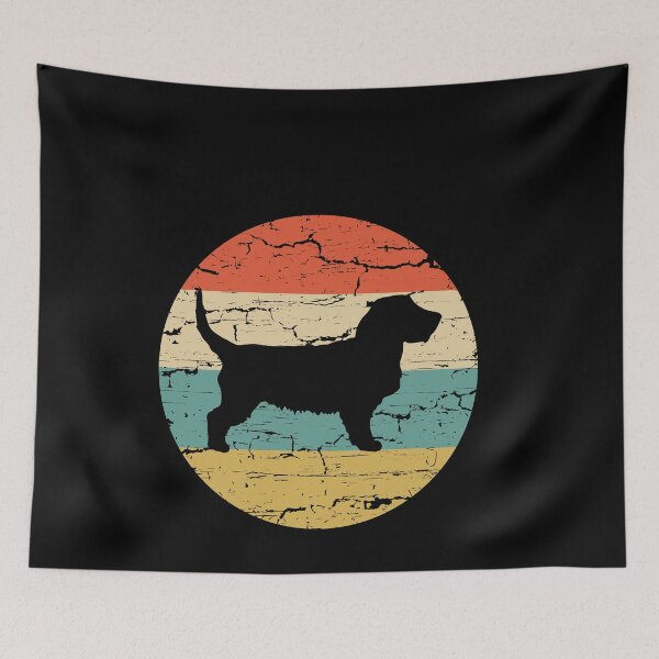 Item preview, Basset Fauve de Bretagne  Vintage Retro designed and sold by rafaeltto.