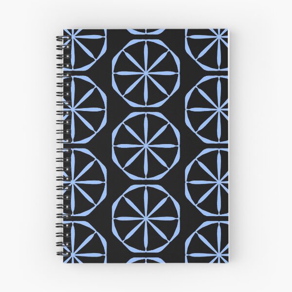 Item preview, Black blue circle designed and sold by Abstractlara.