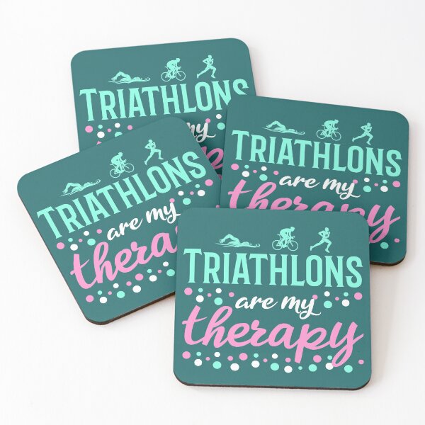 Item preview, Triathlons Are My Therapy designed and sold by tresbelleshirts.