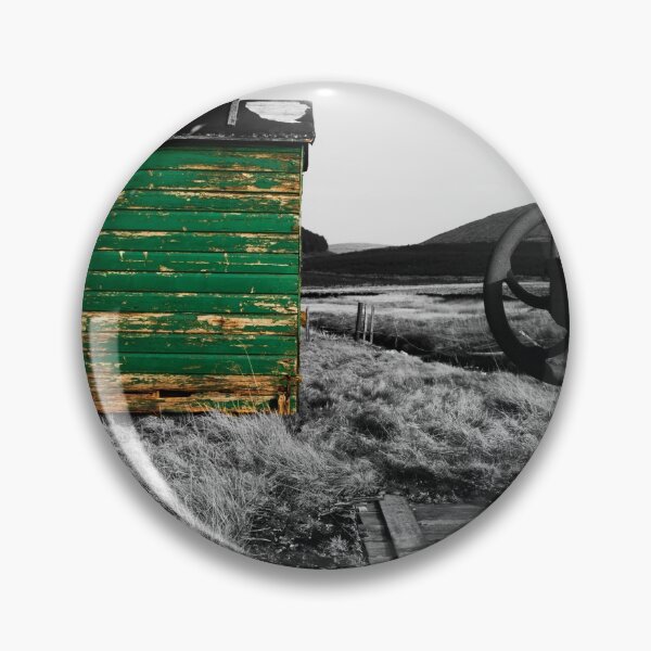 Item preview, Landscape Green Hut Daer Reservoir Elvanfoot South Lanarkshire Scotland designed and sold by Stravaigin.