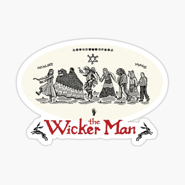 Item preview, The Wicker Man Design 2 designed and sold by ElijahBarns.