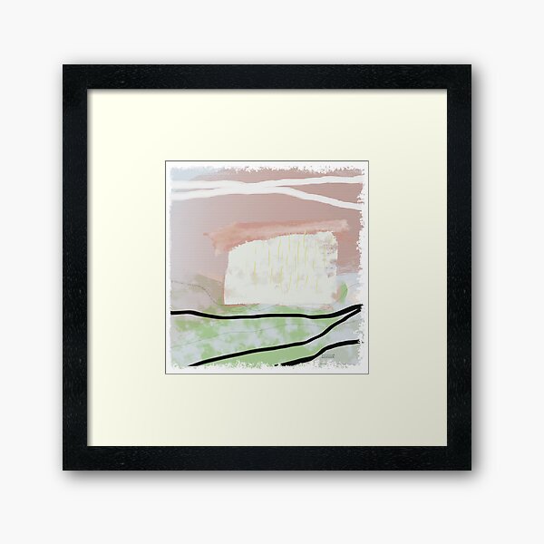 Abstract view Framed Art Print