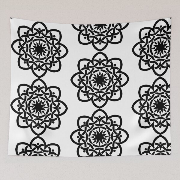 Item preview, ornamental line decorative geometric designed and sold by bassel-ad.