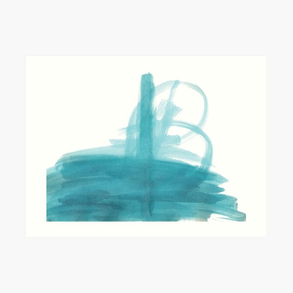 Submarine surfacing Art Print
